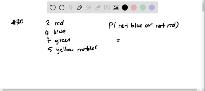 Marbles solved show red contains bag transcribed problem text been metabolic